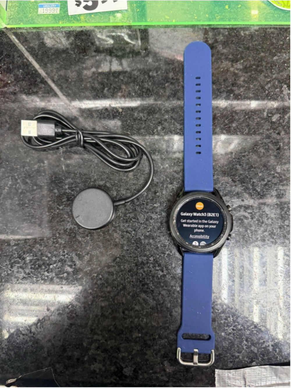 Samsung Galaxy Watch 3 45mm Smartwatch – Black/Blue